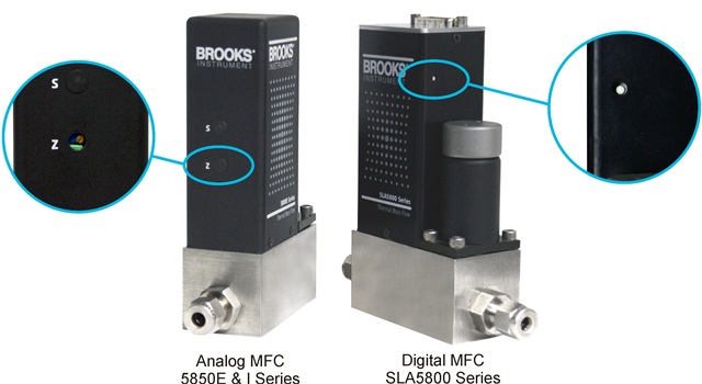 Brooks Instrument Low Flow Glass Tube Variable Area Meter 1358 The Meter And Valve Company