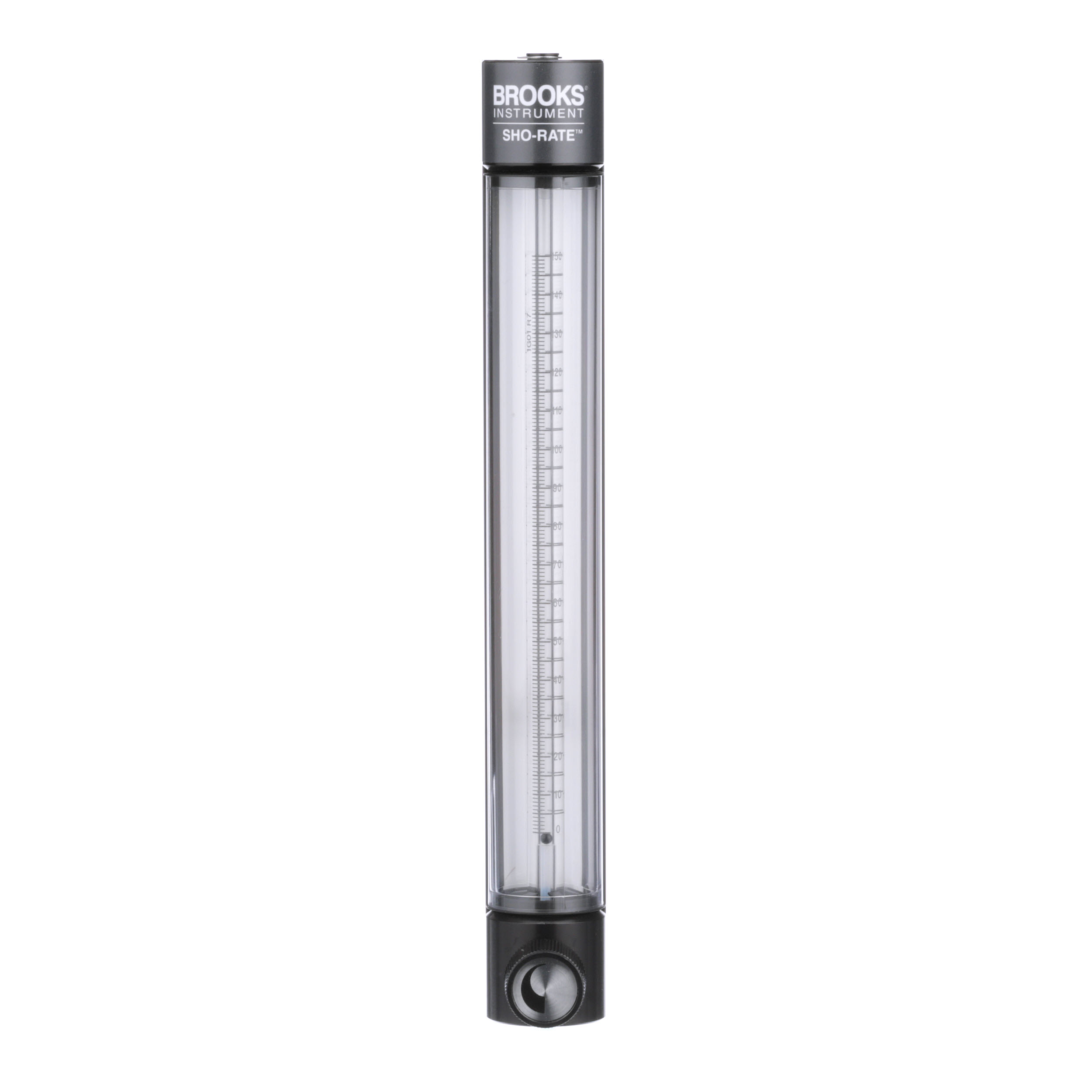 Brooks Instrument Flowmeter 2520A4A36SVVT 1//8 FNPT SS Ftg 20-200 SCFH Air Inlet Valve 3/% F.S.